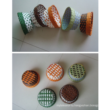 (BC-RB1014) Hot-Sell Handmade Paper Rope Basket